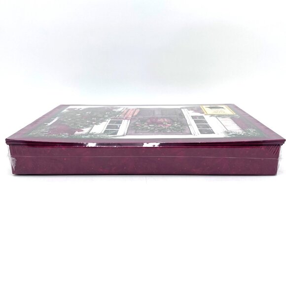 Lang "Holiday Door" 500 Piece Jigsaw Puzzle By Susan Winget Easel Style 18"x24" - Picture 8 of 12